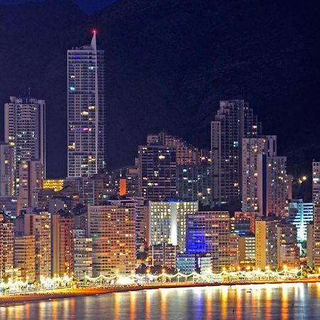 Appartamento Terraza privada con vistas panorámicas Benidorm Esterno foto
