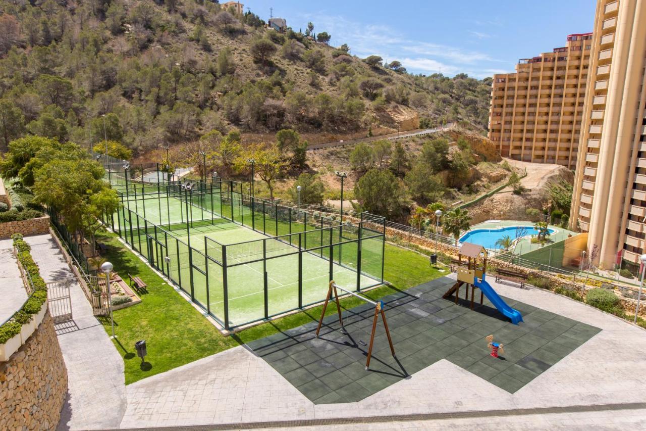 Appartamento Terraza privada con vistas panorámicas Benidorm Esterno foto