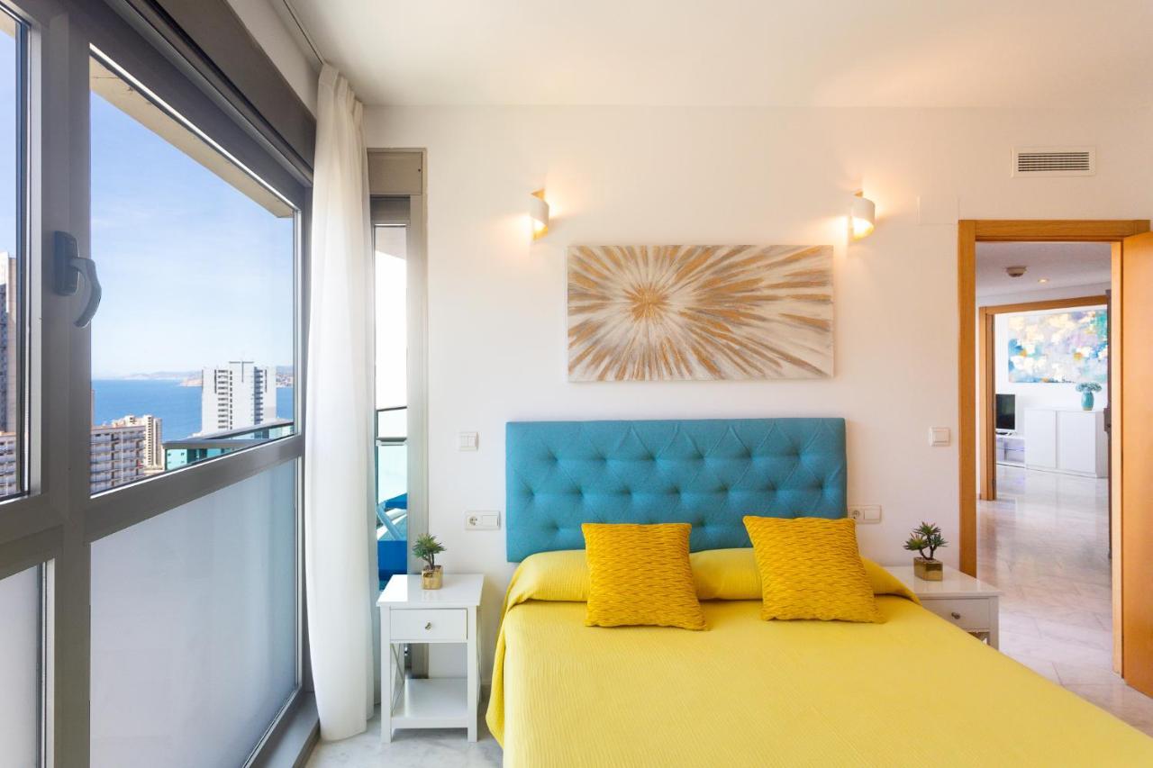 Appartamento Terraza privada con vistas panorámicas Benidorm Esterno foto