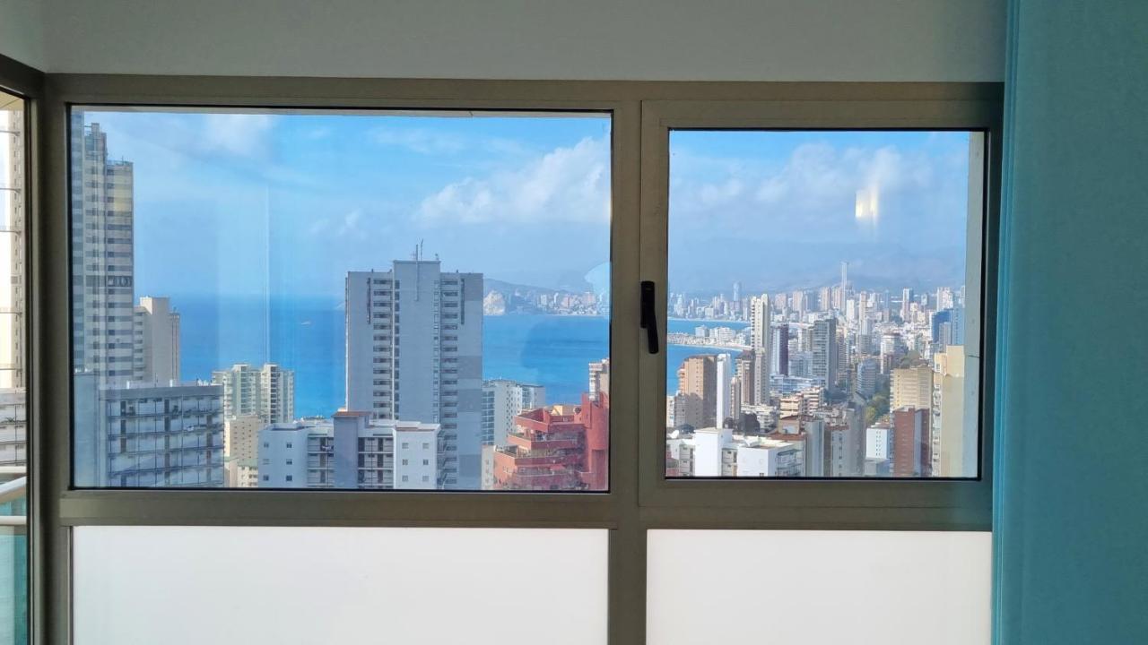 Appartamento Terraza privada con vistas panorámicas Benidorm Esterno foto
