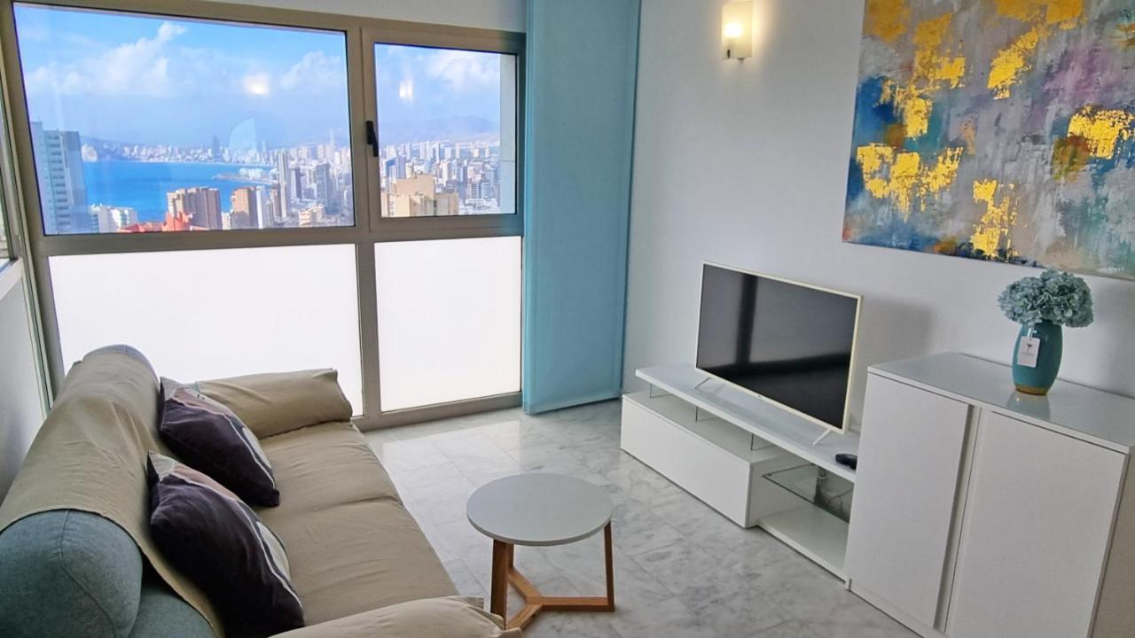 Appartamento Terraza privada con vistas panorámicas Benidorm Esterno foto