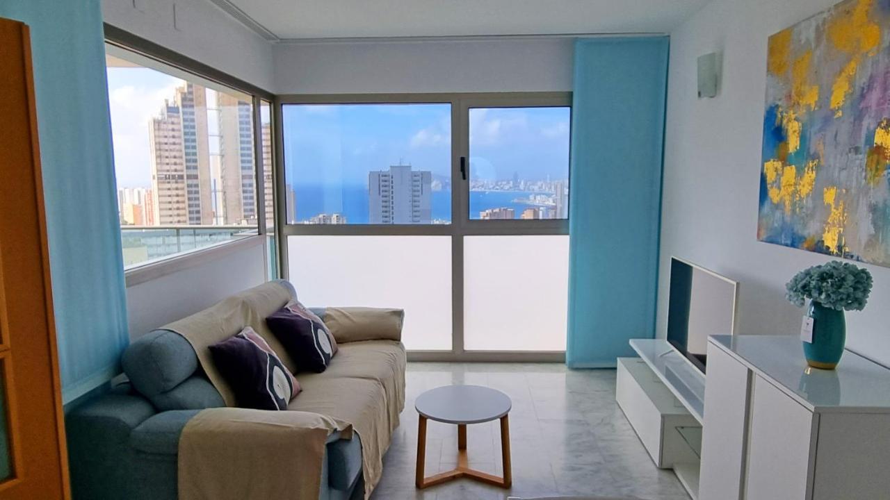 Appartamento Terraza privada con vistas panorámicas Benidorm Esterno foto