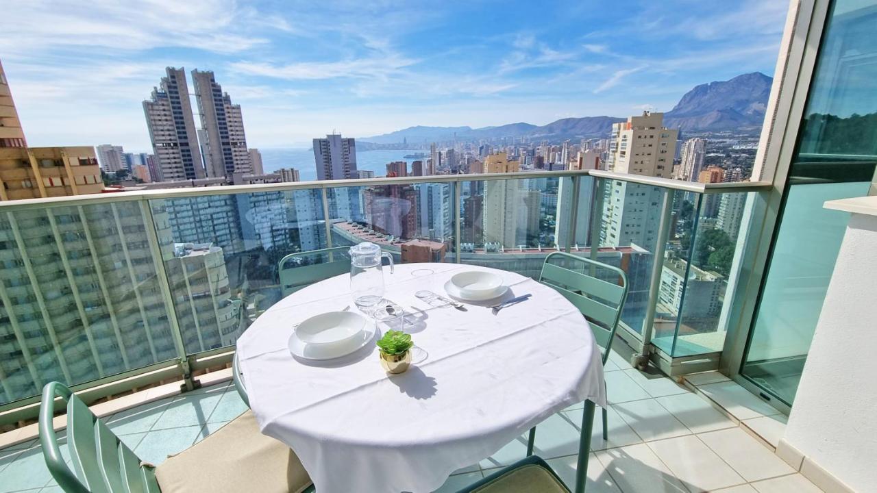 Appartamento Terraza privada con vistas panorámicas Benidorm Esterno foto